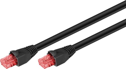 Goobay U/UTP Outdoor-PatchCord Cat6. Nero. 40 m