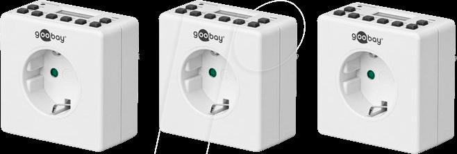 Goobay Digital Timer [3 pcs] - White