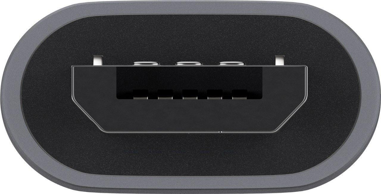 Goobay 55553 adattatore per inversione del genere dei cavi USB Micro B USB C Grigio (Goobay Micro-USB to USB-C OTG adapter - Gr