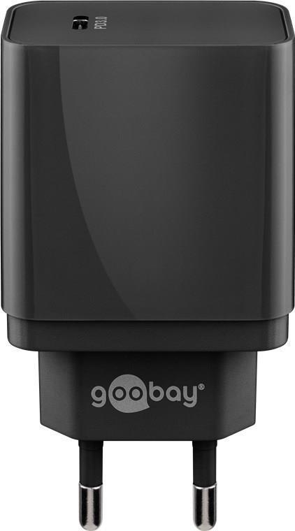 Caricabatterie rapido USB-CÃƒÂ¢Ã‚Â¢ PD (Power Delivery) (25 W) nero, nero - adatto per dispositivi con USB-CÃƒÂ¢Ã