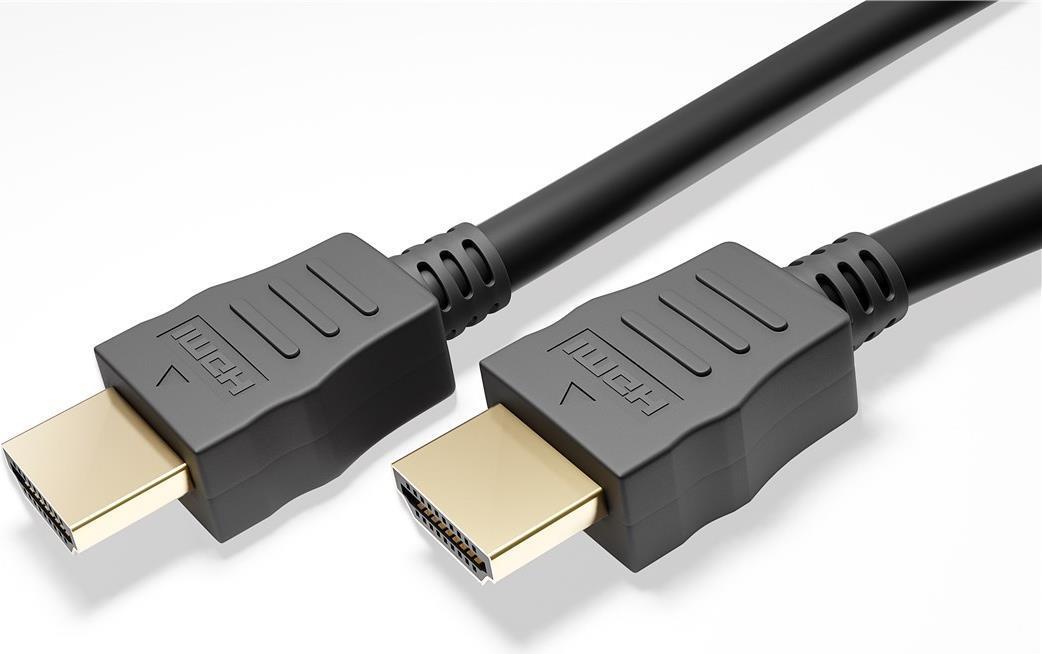 Cavo HDMI serie 2.1 Ultra High Speed 8K con Ethernet certificato 05 m nero - Cavo High Speed per 8K60 Hz