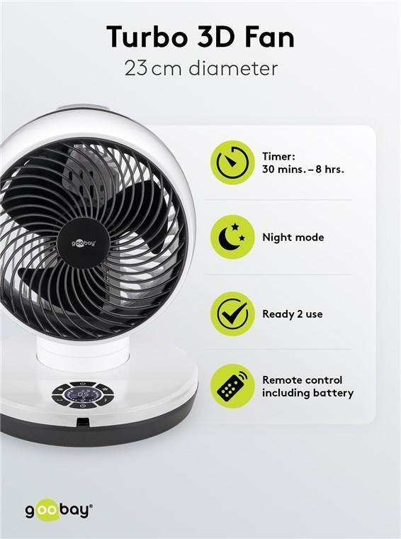 Ventilatore da pavimento 3D...