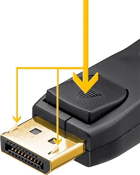Connettore cavo DisplayPort...