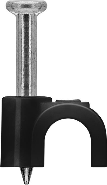 Fermacavo 4 mm nero 4 mm...