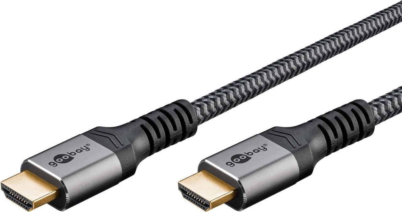 Cavo HDMI High Speed con Ethernet 15 m Grigio Sharkskin 15 m - Connettore HDMI maschio (tipo A) Connettore HDMI ma