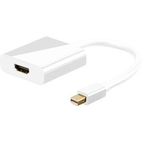 goobay Video / lyd adapter DisplayPort / HDMI 10cm Hvid