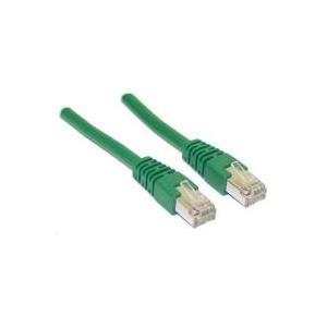 Cavo patch CAT5e 2,0 m verde SF/UTP 2xRJ45, PVC, CCA