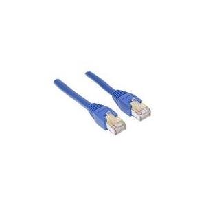 Cavo patch CAT5e 1,0 m blu SF/UTP 2xRJ45, PVC, CCA