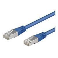 Cavo patch CAT5e 5,0 m blu SF/UTP 2xRJ45, PVC, CCA