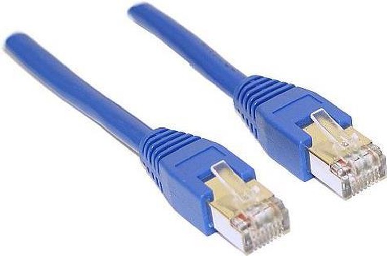 Goobay CAT 6 S/FTP CU 05 m Blu