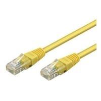 Cavo patch CAT5e 2,0 m U/UTP giallo 2xRJ45, CCA, PVC
