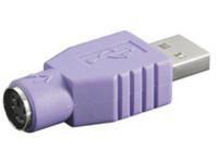 ADATTATORE USB MASCHIO - PS2 FEMMINA PER TASTIERA