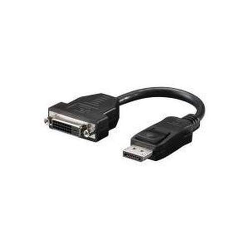 Goobay DisplayPort - DVI-D M/F 0,2 m Nero (goobay display-adapter)