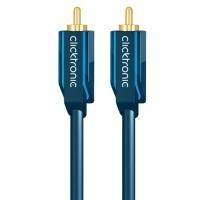 Cavo audio (spina con sega/spina con cinto), cavo coassiale da 50 ohm-1,0 m per cavo audio audio audio (spina con sega/tana da