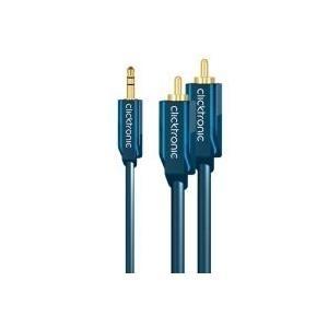 Cavo adattatore MP3 (3,5 mm Jackst./2x Cinch-St.)-Adattatore aggiuntivo da 7,5 m per lettori MP3, iPod e smartphone