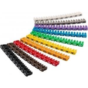 Goobay 72513 cable marker Multicolour 100 pcs