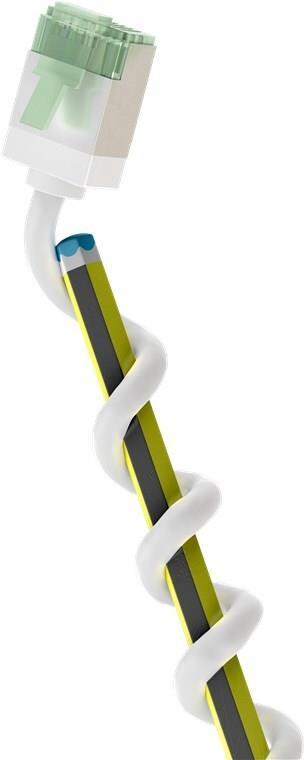Goobay Cat 8.1 U/UTP, cavo patch da 15 cm non schermato HVID