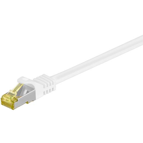 Cavo Goobay S/FTP CU Cat7. Spina RJ45. Bianco. 75 m