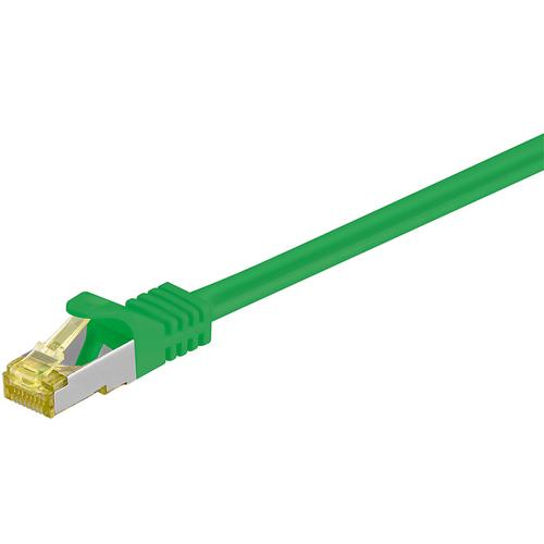 Cavo Goobay S/FTP CU Cat7. Spina RJ45. Verde 0,25 m