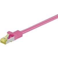 WEDRONIC RJ -45CAT.7 Cavo grezzo 10M - RJ -45 - RJ -45 - maschio/maschio - oro -cat.7 cavo grezzo - s/ftp (s -stp) (91641)