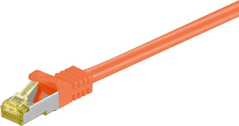 WEDRONIC RJ -45CAT.7 Cavo grezzo 20M - RJ -45 - RJ -45 - maschio/maschio - oro -cat.7 cavo grezzo - s/ftp (s -stp) (91660)
