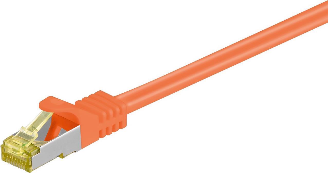 WEDRONIC RJ -45CAT.7 Cavo grezzo 25M - RJ -45 - RJ -45 - MASCHIO/MASCHIO - GOLD -CAT.7 Cavo grezzo - S/FTP (S -STP) (91669)