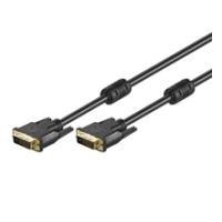 I componenti WEDRONIC HANGELS GOOBAY MM 1000 G - Cavo DVI - Dual Link - DVI -D (M) - DVI -D (M) - 10,0m - Black (93109)