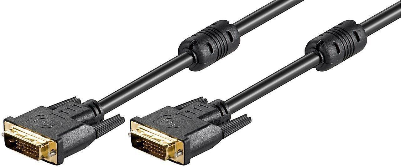 DVI-D 241-pin w. Ferrit M-M
