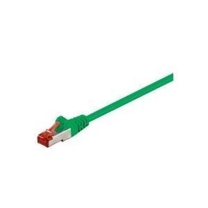 Goobay CAT 6 S/FTP CU 0,25 m Verde