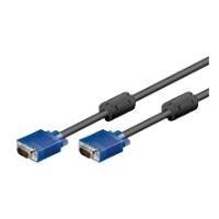 WEDRONIC CAK XGA SVGA 500 15M/15M 5M - VGA (D -SUB) - VGA (D -SUB) - Maschio/Male - Nero (93370)