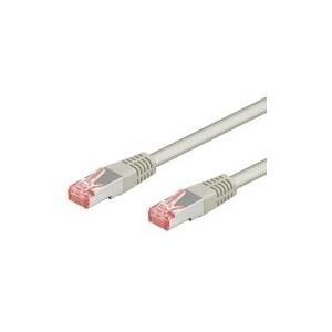 Cavo patch CAT6 7,5 m grigio S/FTP 2xRJ45, PVC, CCA