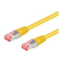 goobay CAT 6a SFTP cavo patch PiMF da 50 cm Gul