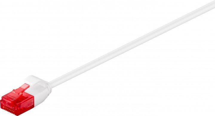 goobay CAT 6 Ikke afskÃ¦rmet parsnoet (UTP) 50cm Patchkabel Hvid