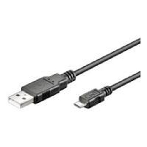 CAVO DI CONNESSIONE MICRO USB 2.0 "B" MT. 0,6 SCHERMATO NERO