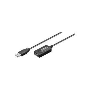 Cavo prolunga Goobay Active USB 2.0 10 m nero