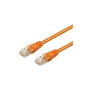 Cavo WEDRONIC 15M 2XRJ -45 - RJ -45 - RJ -45 - Maschio/Male - Gold - Orange - Cat5e (95224)