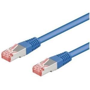Cavo patch CAT6 1,0 m blu S/FTP 2xRJ45, PVC, CCA