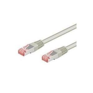 Cavo patch CAT6 1,5 m grigio S/FTP 2xRJ45, PVC, CCA