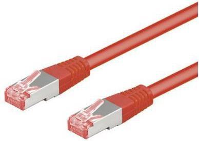 Wentronic CAT 6-150 LC SSTP PIMF 1.5m - RJ-45 - RJ-45 - Maschio/Maschio - Oro - 10/100/1000Base-T(X) - Rosso (95571)
