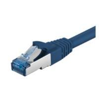 MicroConnect - Cavo di rete - RJ -45 (M) a RJ -45 (M) - 1,5m - SFTP - Cat 6A - Cush, alogeno, senza gancio - blu (SFTP6A015B)