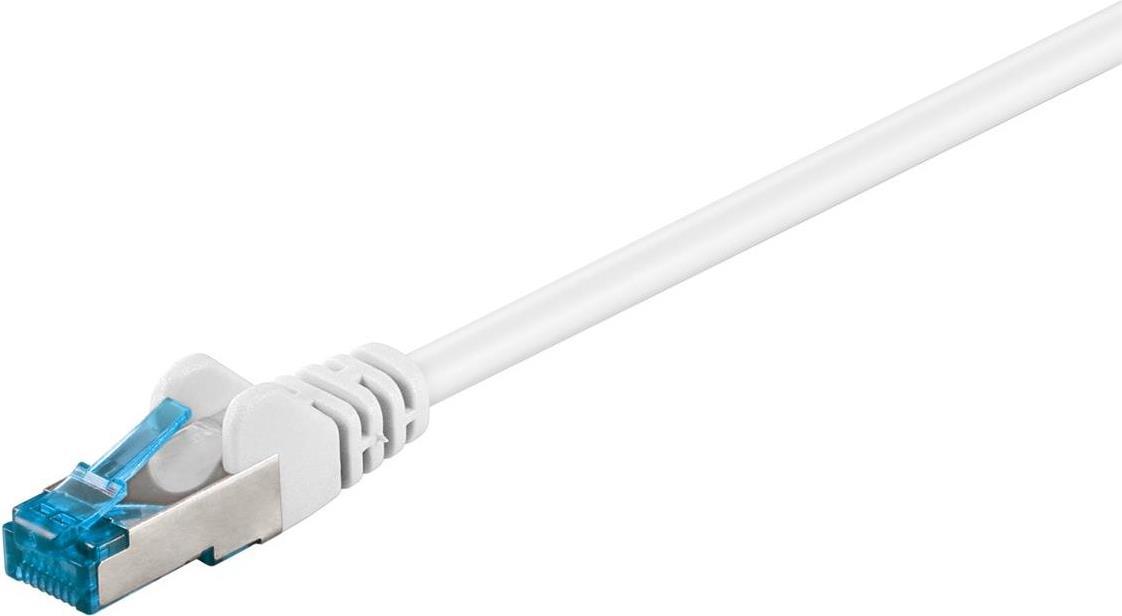 goobay CAT 6a SFTP, cavo patch PiMF da 1,5 m Hvid