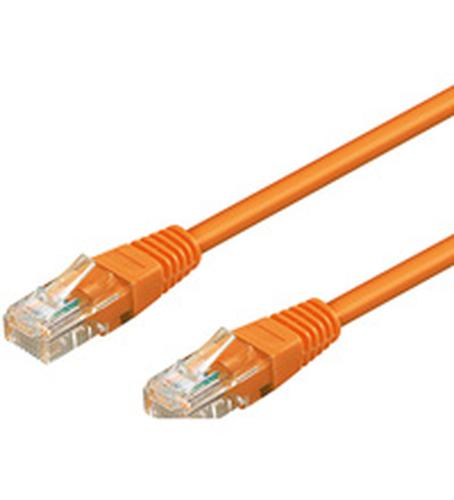 Cavo patch Goobay U/UTP Cat6. ACC. Arancia. 25 m
