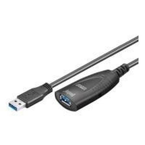 WASEronic Goobay Actives USB 3.0 Leaving Cable Black 5 M-USB 3.0 Plugs (Tipo A) Società USB 3.0 (Tipo A) (95727)