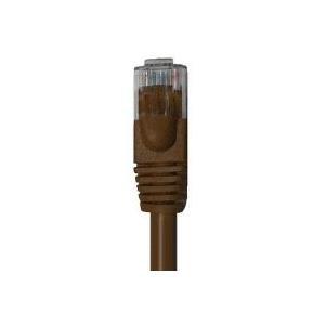 WADRONIC Goobay - Cavo patch - RJ -45 (M) a RJ -45 (M) - 50 cm - UTP - Cat 6 - Abaused, Flat - Brown (95889)