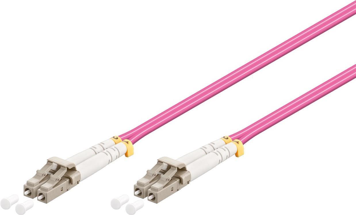 GoOBAY WEDRONIC - Cavo di rete - LC Multi -MODE (M) a LC Multi -Mode (M) - 5,0m - Fibra - 50/125 Micrometro - OM4 - alogeno -fr
