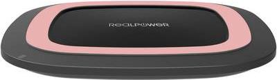 RealPower FreeCharge10 Black/Rose Wireless Carging Station per smartphone 10w inclusi adattatore a carico rapido (266105)