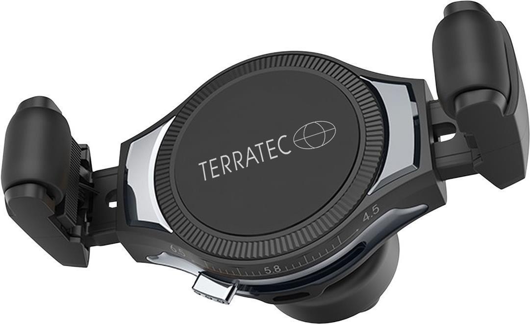 Terratec ChargeAir Car Smartphone Nero Accendisigari Ricarica rapida Auto (TERRATEC ChargerAir Car [KFZ Wireless)