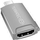 Terratec CONNECT C12 USB Type-C HDMI Grigio (TERRATEC Connect C Type-C auf mini HDM)