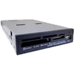 TERRA 2471123 lettore di schede Interno Nero (Cardreader 75-in-1 USB-Port BLACK 3.5 Bulk)