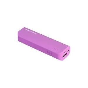 RealPower PB-2600 batteria portatile Ioni di Litio 2600 mAh Rosa (RealPower PB-2600 Lithium-Ion [Li-Ion])